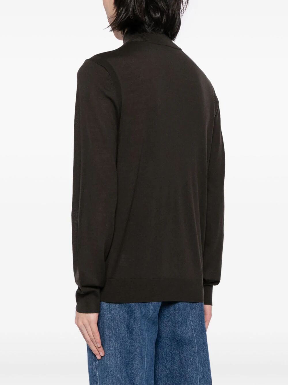 PAUL SMITH Men's Zip Neck Sweater