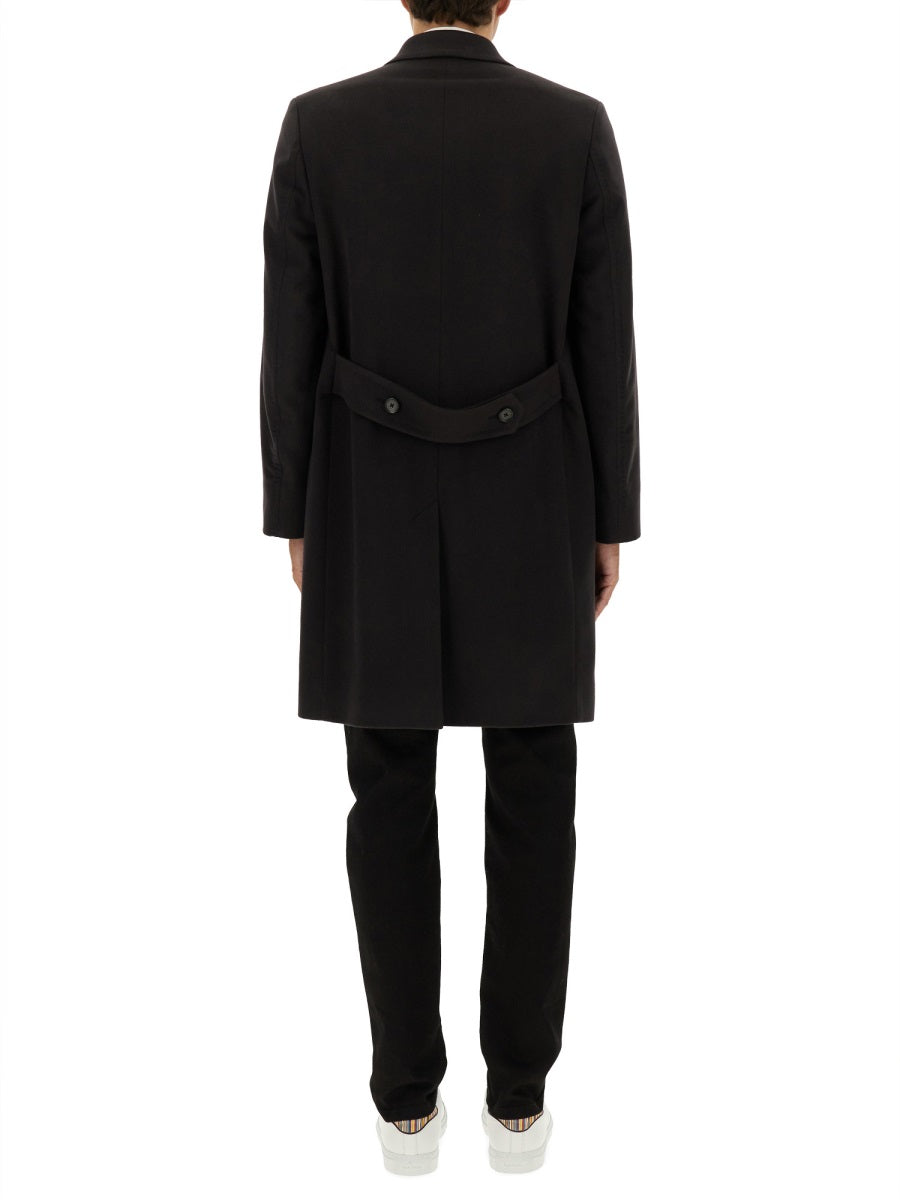 PAUL SMITH Cashmere Trench Jacket - FW25