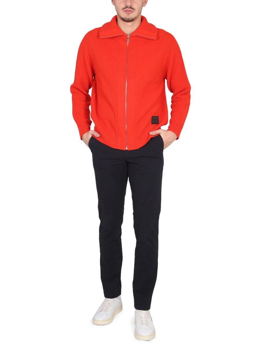 PAUL SMITH Zip-Up Cardigan for Men