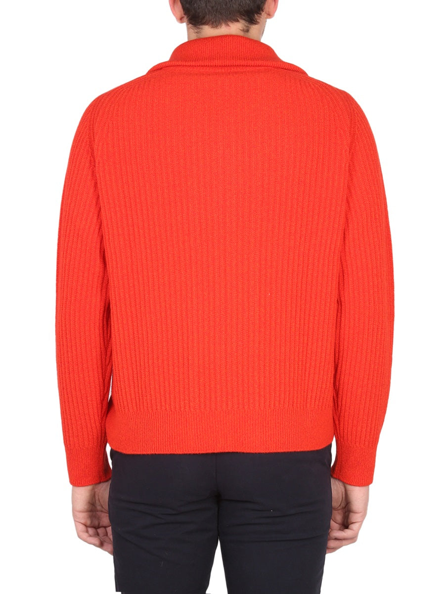 PAUL SMITH Zip-Up Cardigan for Men