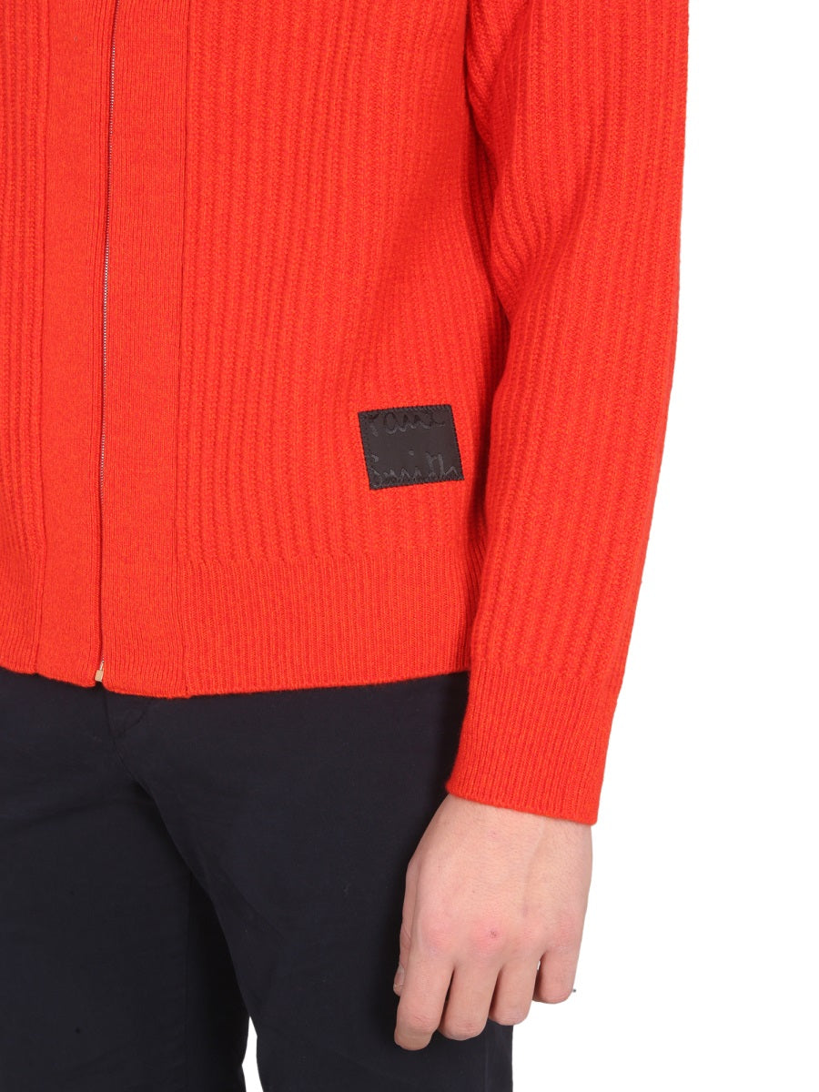 PAUL SMITH Zip-Up Cardigan for Men