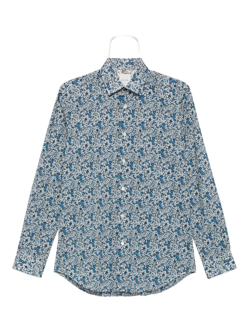 PAUL SMITH Floral Print Long Sleeve Shirt