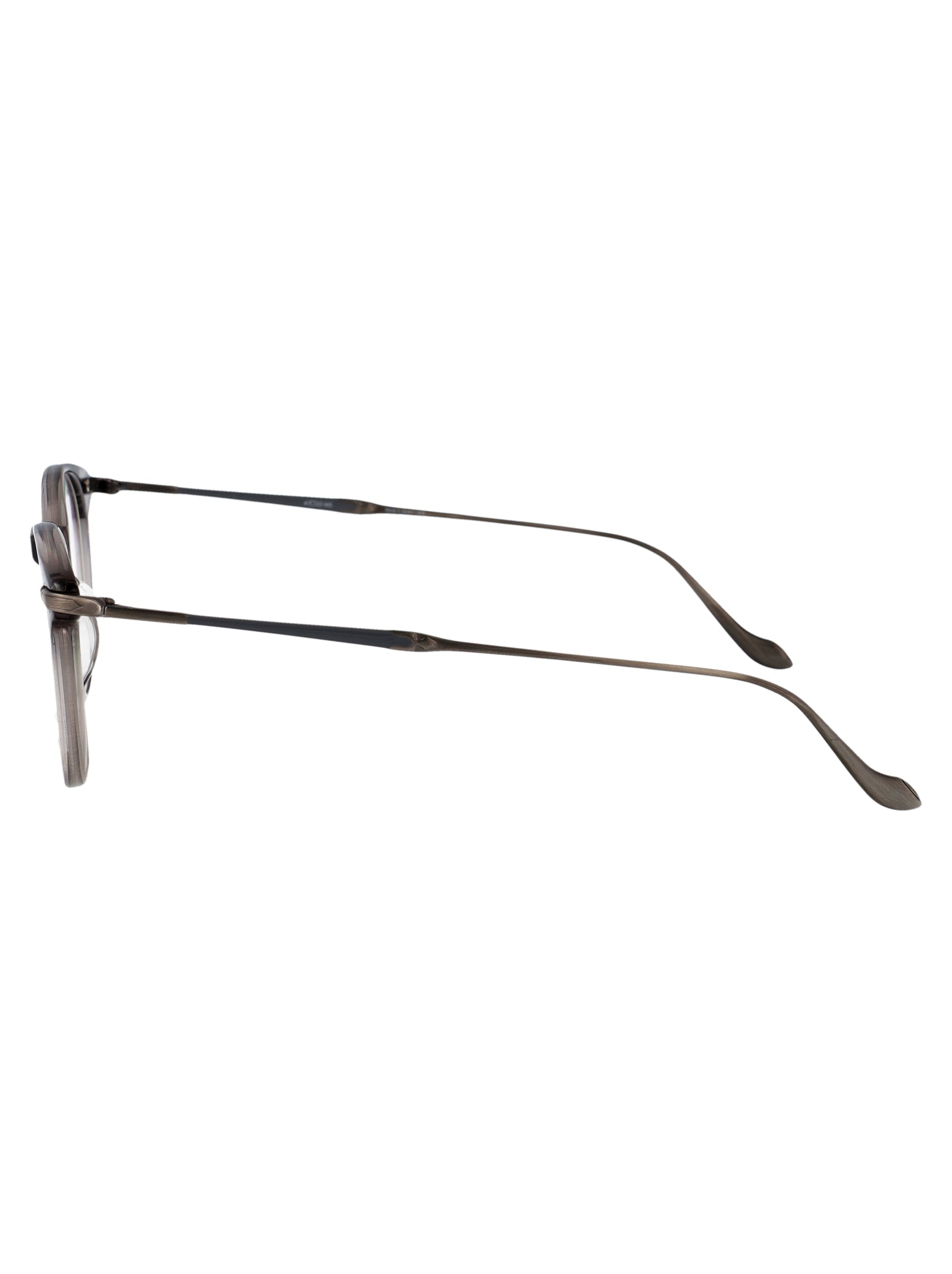 MATSUDA Fashionable Antique Silver Acetate and Metal Glasses for Everyone