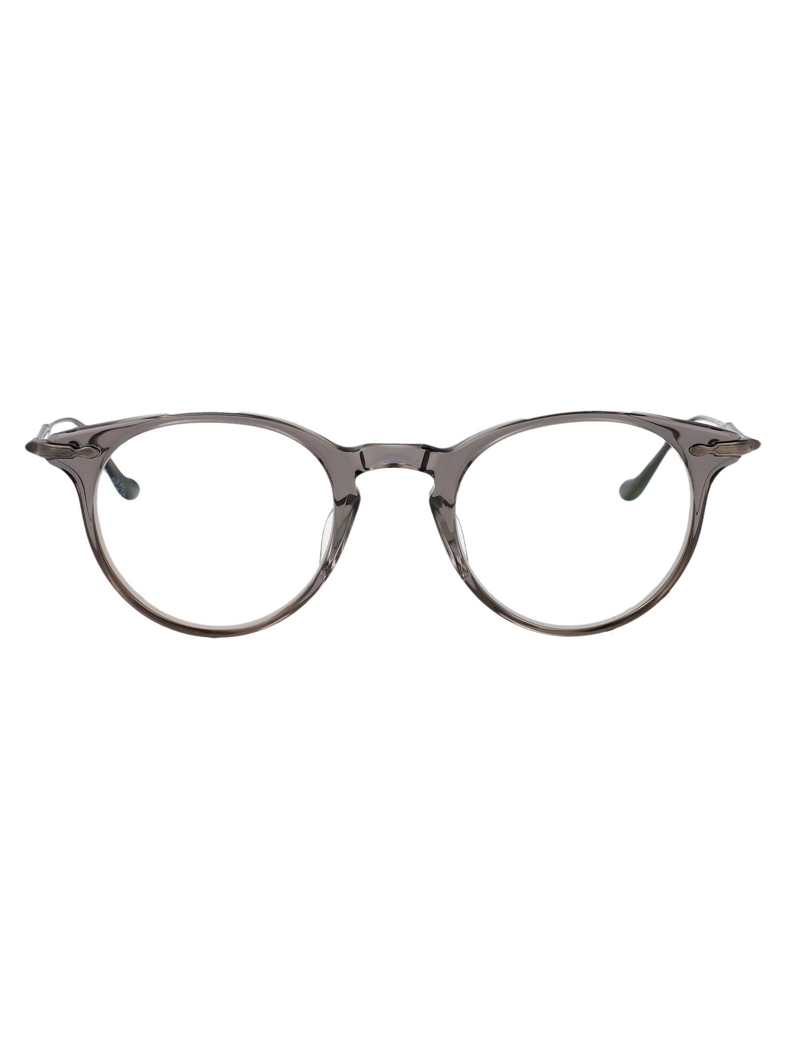 MATSUDA Fashionable Antique Silver Acetate and Metal Glasses for Everyone