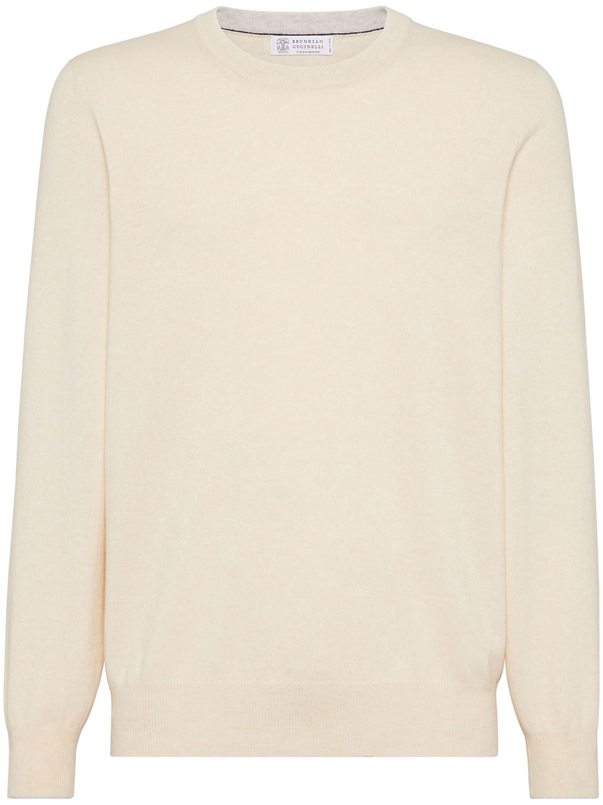 BRUNELLO CUCINELLI Timeless Cashmere Sweater for Men