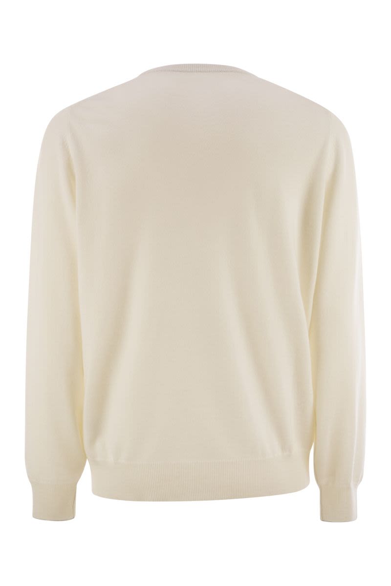 BRUNELLO CUCINELLI Pure Cashmere Crew-Neck Sweater - Men’s Size