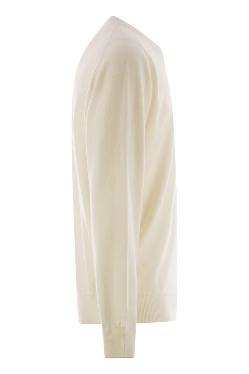 BRUNELLO CUCINELLI Pure Cashmere Crew-Neck Sweater - Men’s Size