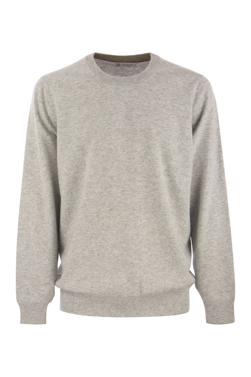 BRUNELLO CUCINELLI Pure Cashmere Crew-Neck Sweater