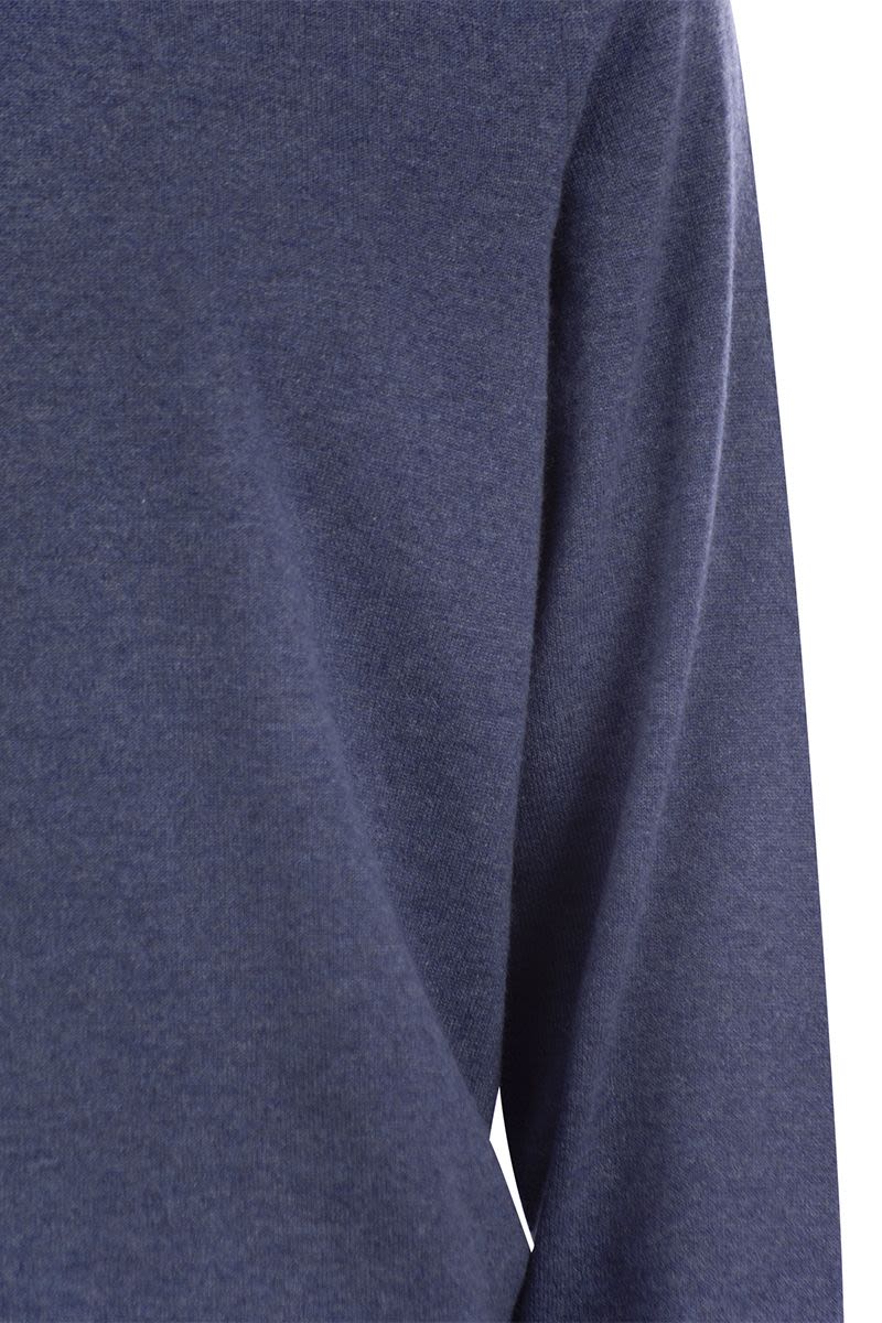 BRUNELLO CUCINELLI Timeless Classic Cashmere Sweater for Men