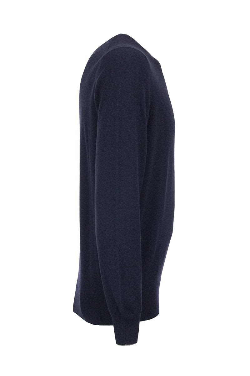 BRUNELLO CUCINELLI Cashmere Sweater Crewneck Knitwear - Regular Fit