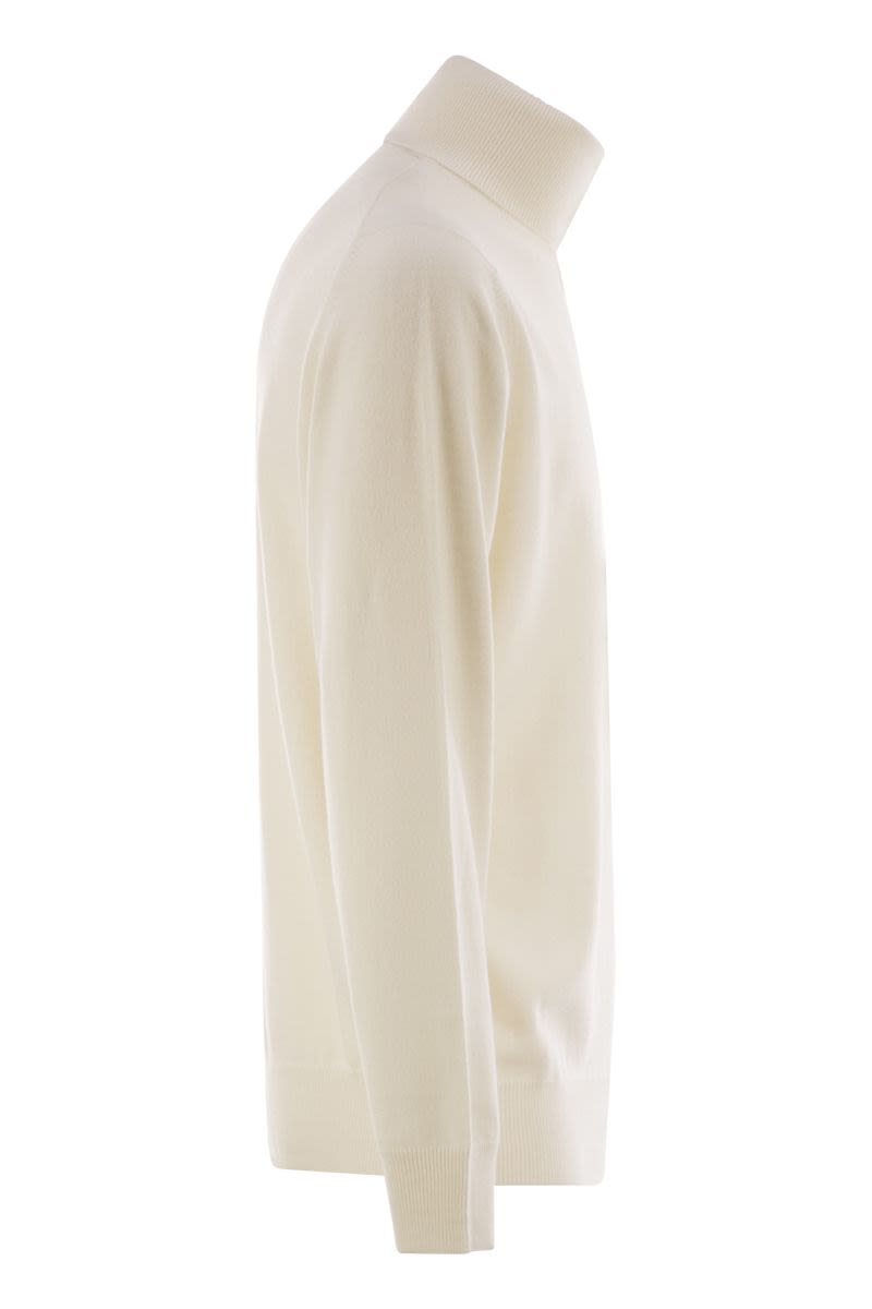 BRUNELLO CUCINELLI Men's Cashmere Turtleneck Sweater