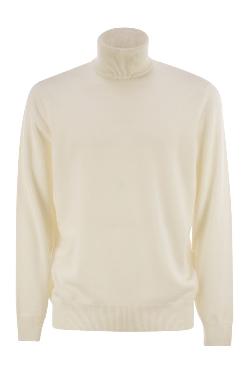 BRUNELLO CUCINELLI Men's Cashmere Turtleneck Sweater