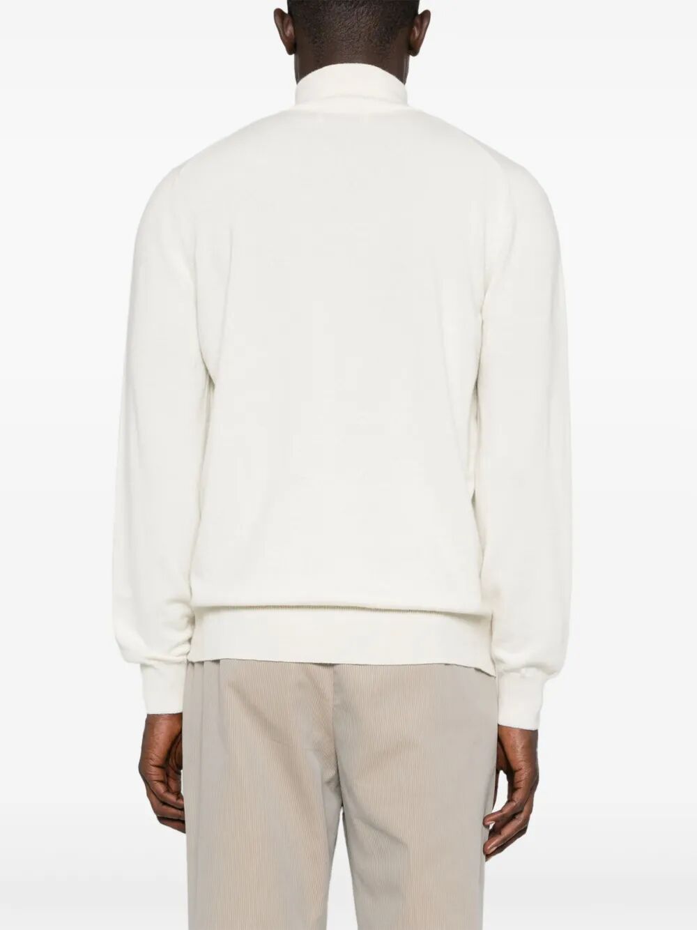 BRUNELLO CUCINELLI Cashmere Half Zip Sweater for Men