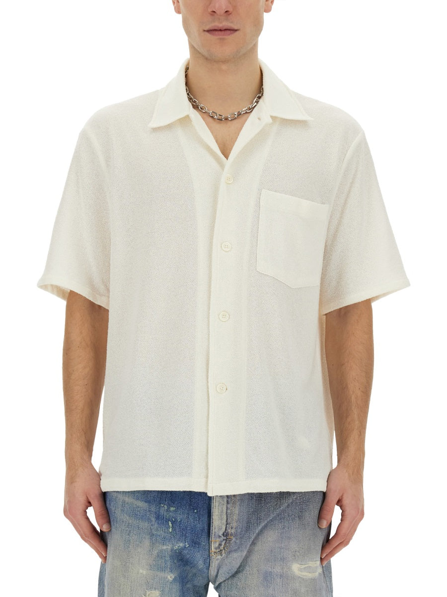 OUR LEGACY Men's Polyester Blend Mini Shirt