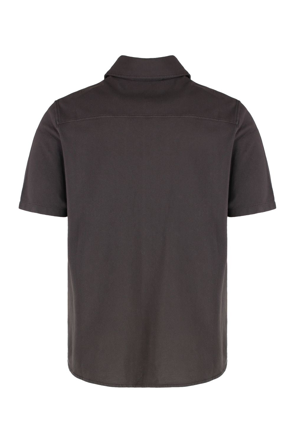 OUR LEGACY Cotton Short Sleeve Shirt with Front Pocket