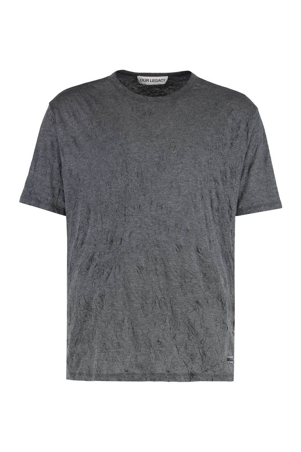 OUR LEGACY New Box Cotton Blend Crew-Neck T-Shirt