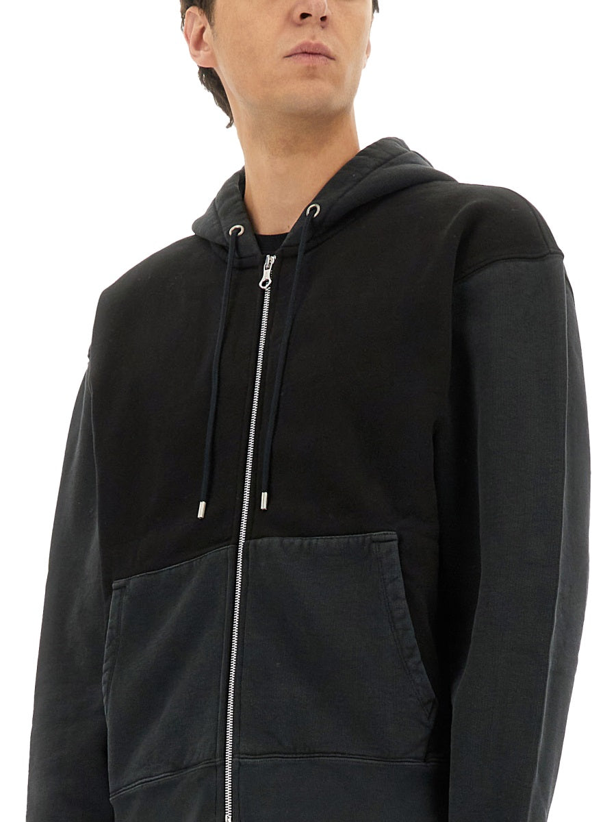OUR LEGACY Men's Mini Hooded Zip Sweatshirt