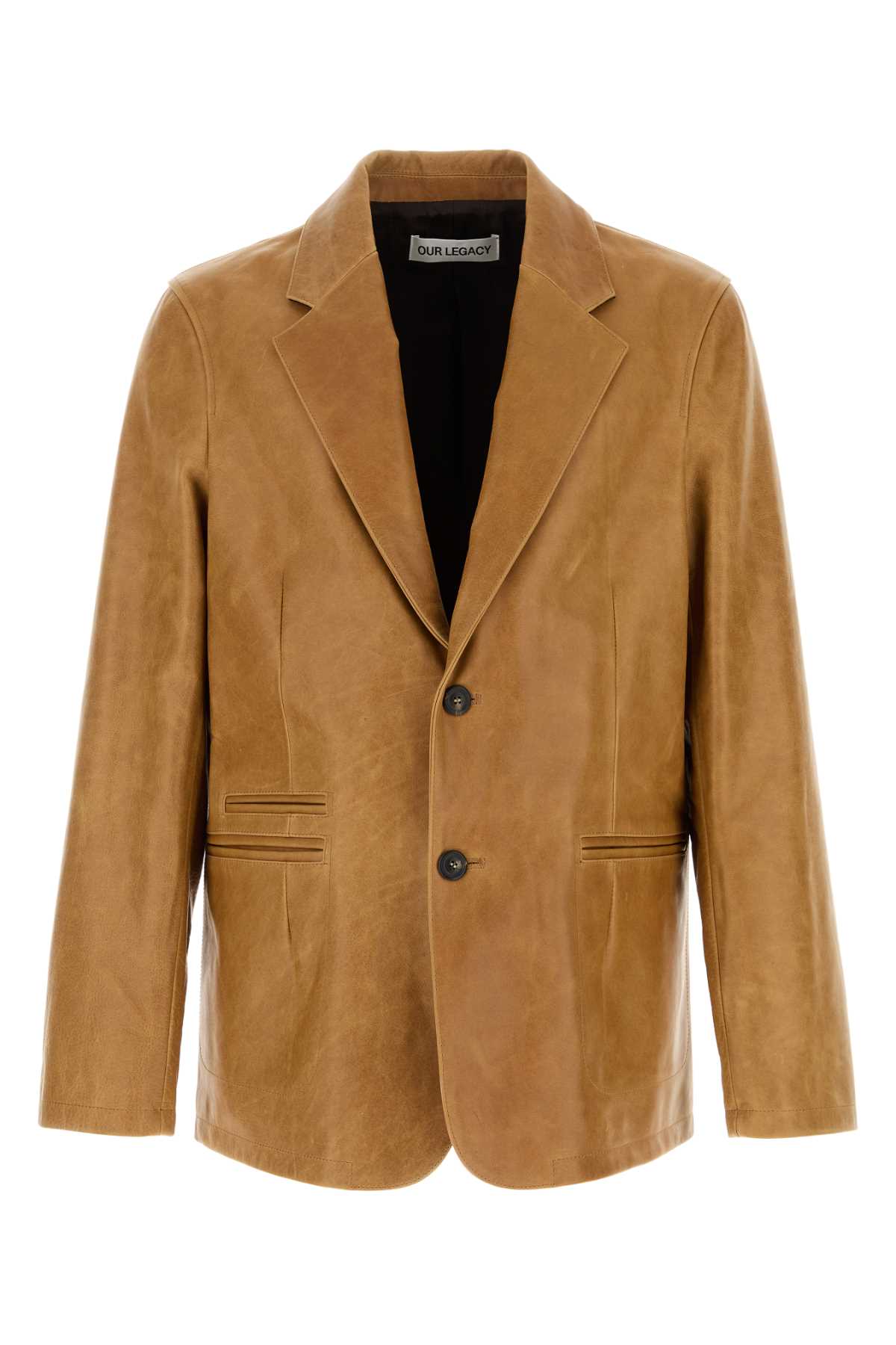 OUR LEGACY Men's Leather Opening Blazer