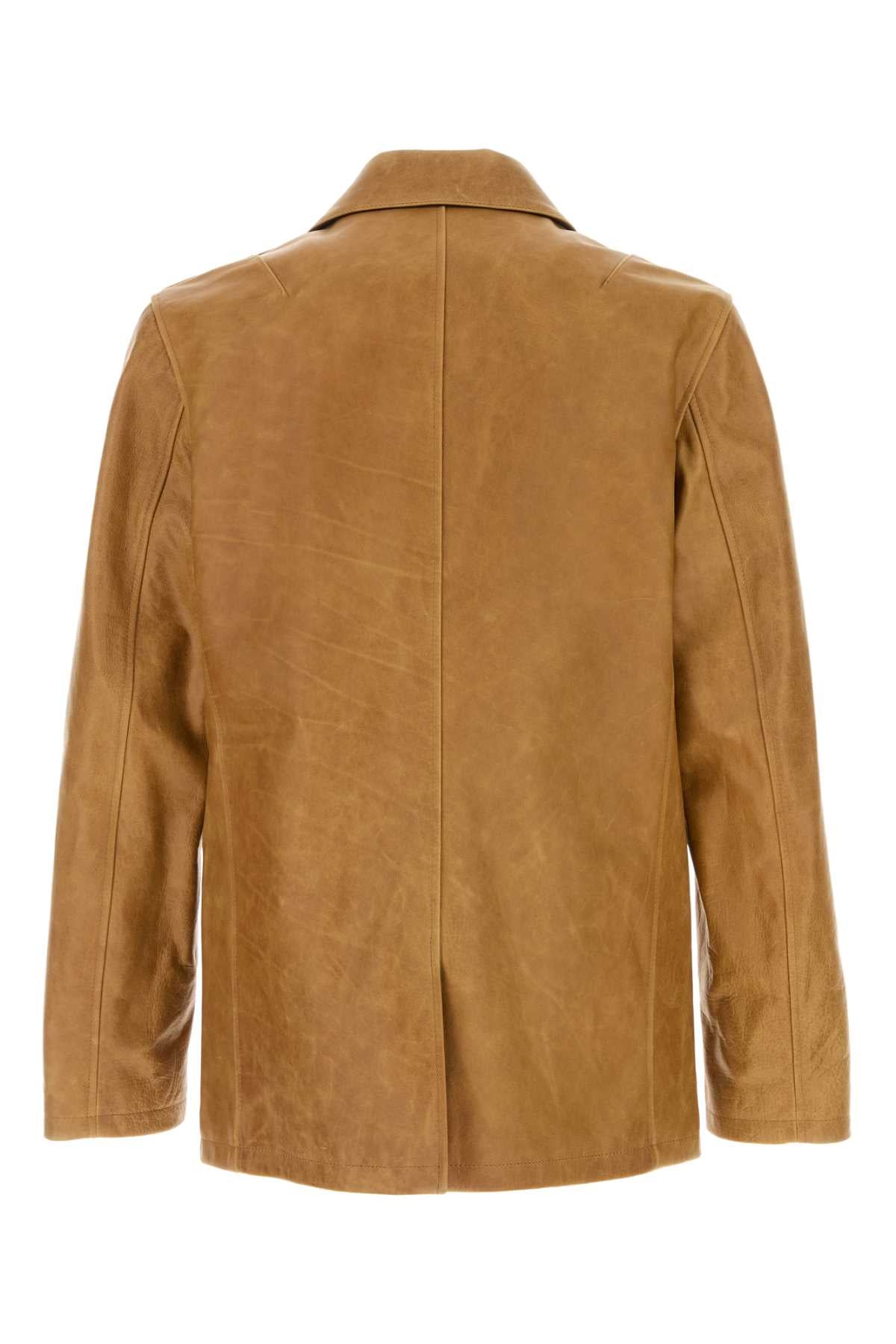 OUR LEGACY Men's Leather Opening Blazer