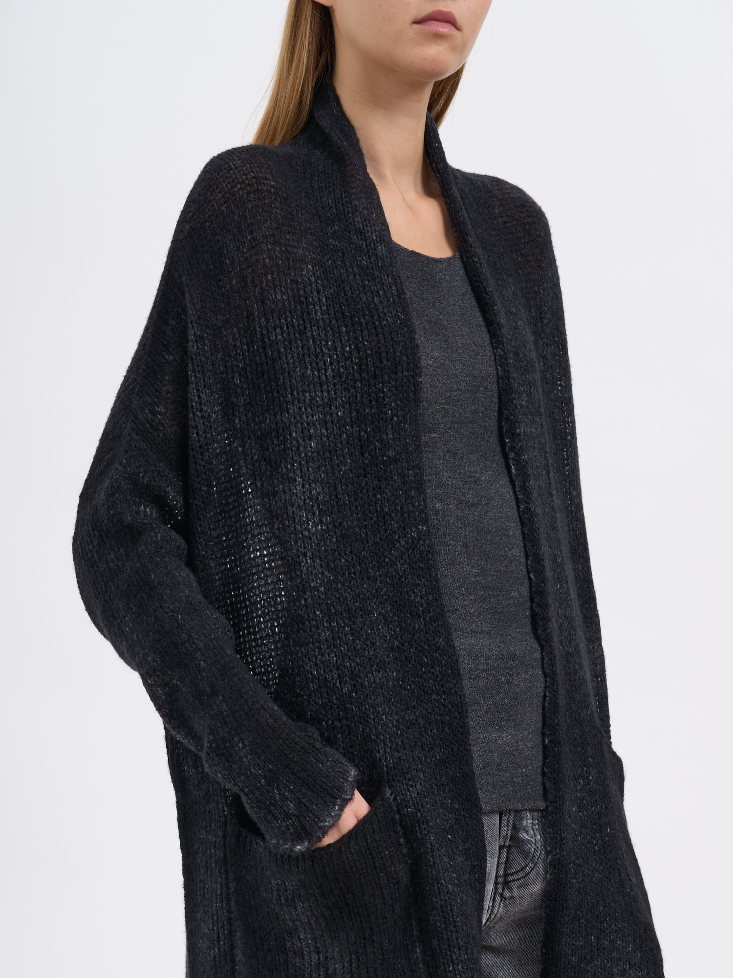 AVANT TOI Cashmere and Silk Gauze Cardigan - Size S