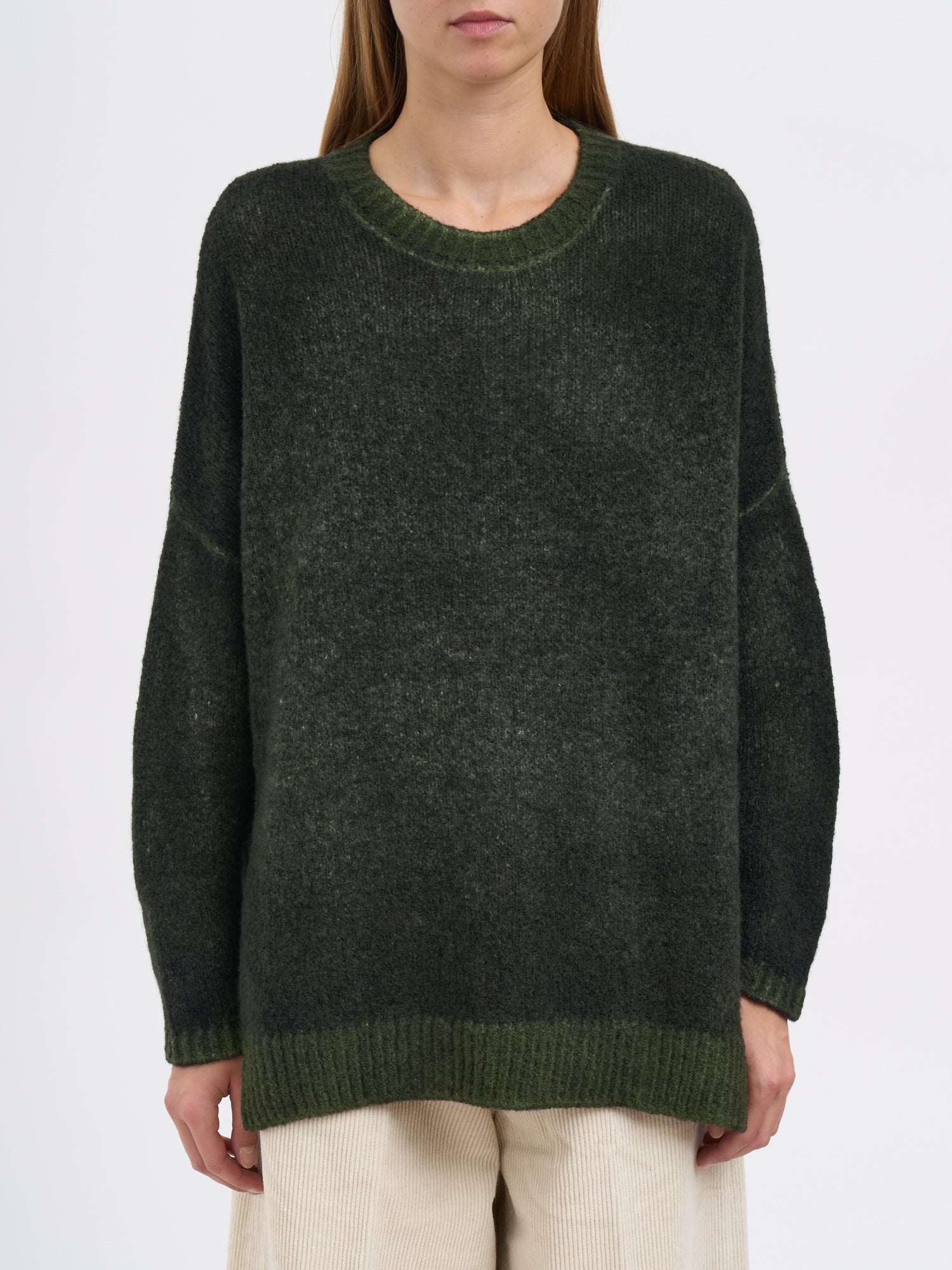 AVANT TOI Oversized Crew Neck Cashmere and Silk Sweater - Size S