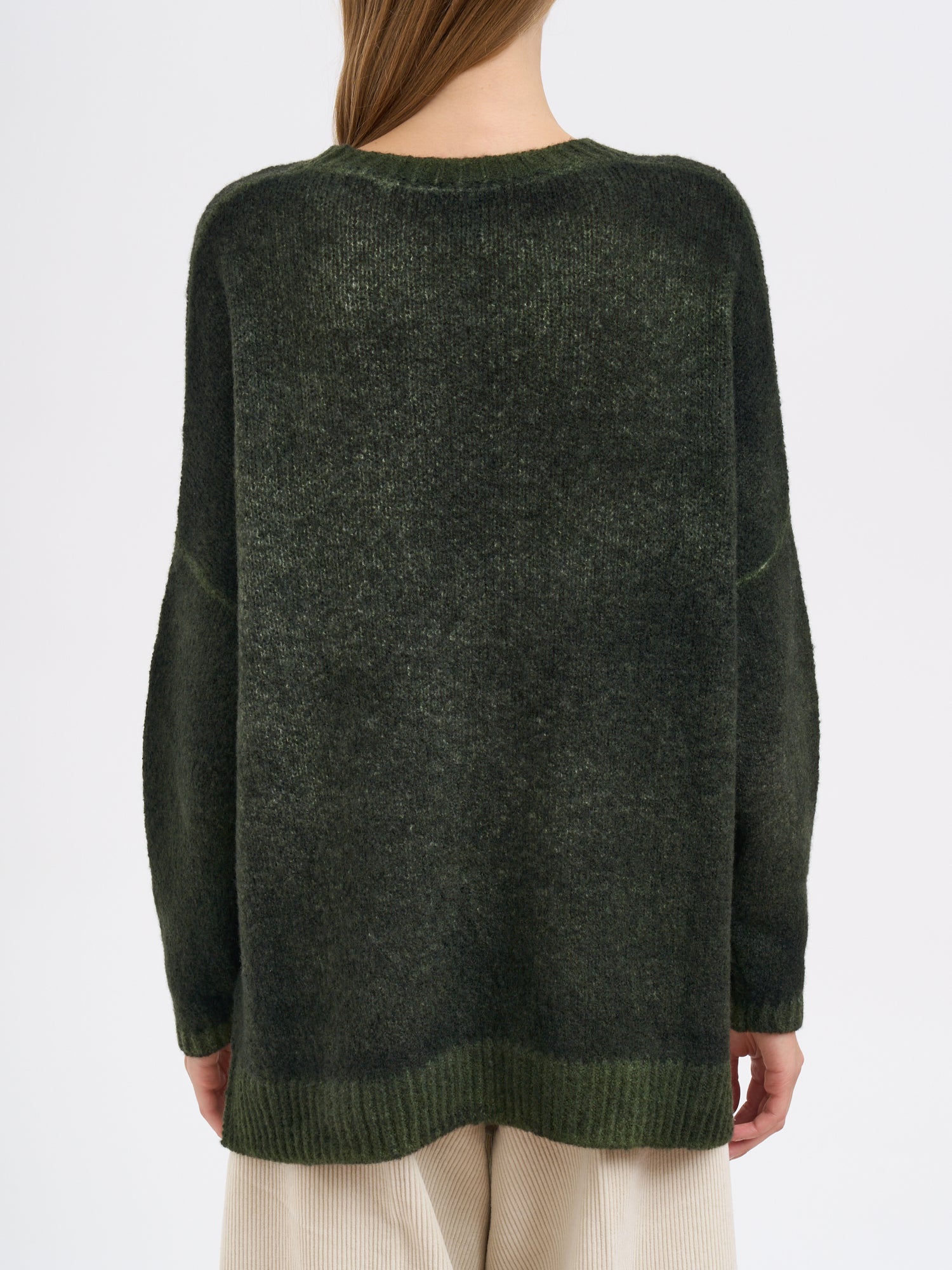 AVANT TOI Oversized Crew Neck Cashmere and Silk Sweater - Size S