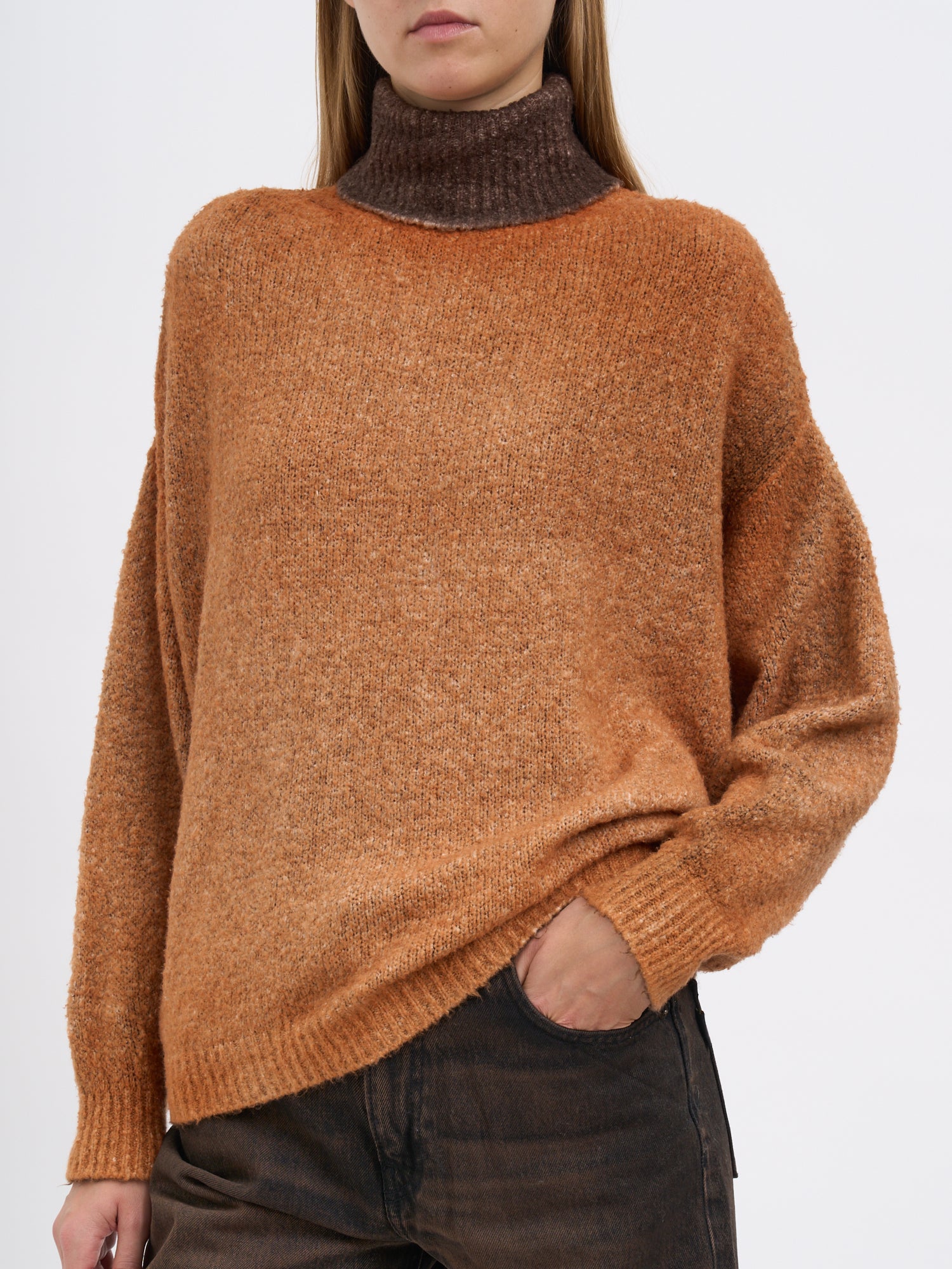 AVANT TOI High Neck Sweater with Wide Sleeves - Size S