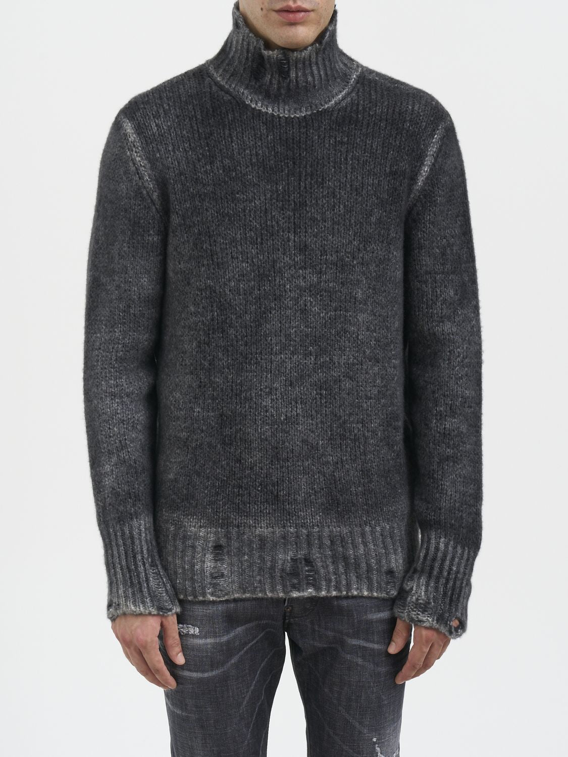 AVANT TOI Cashmere High Neck Sweater - Size M