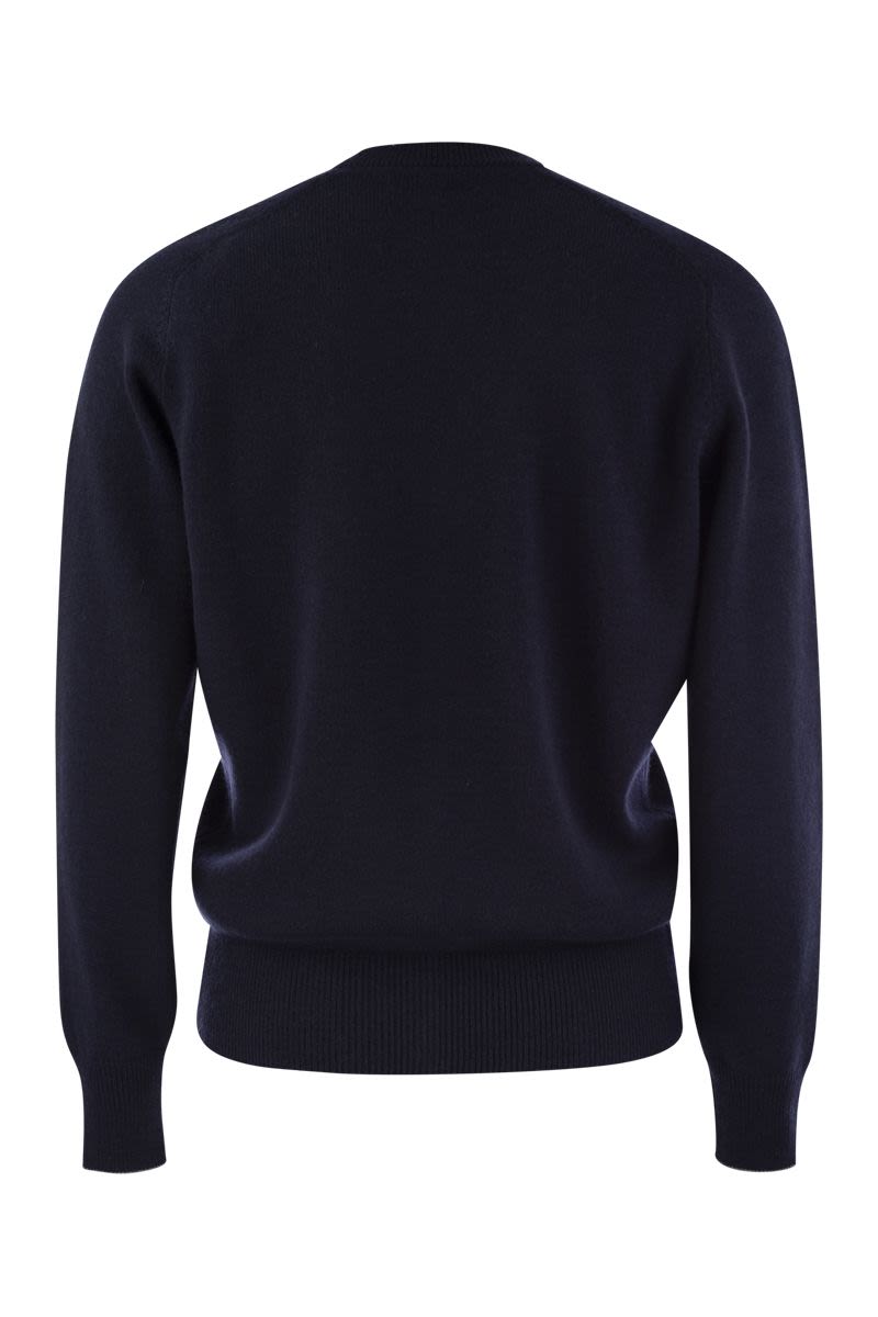 BRUNELLO CUCINELLI Alpaca, Cotton, and Wool Cardigan with Metal Buttons