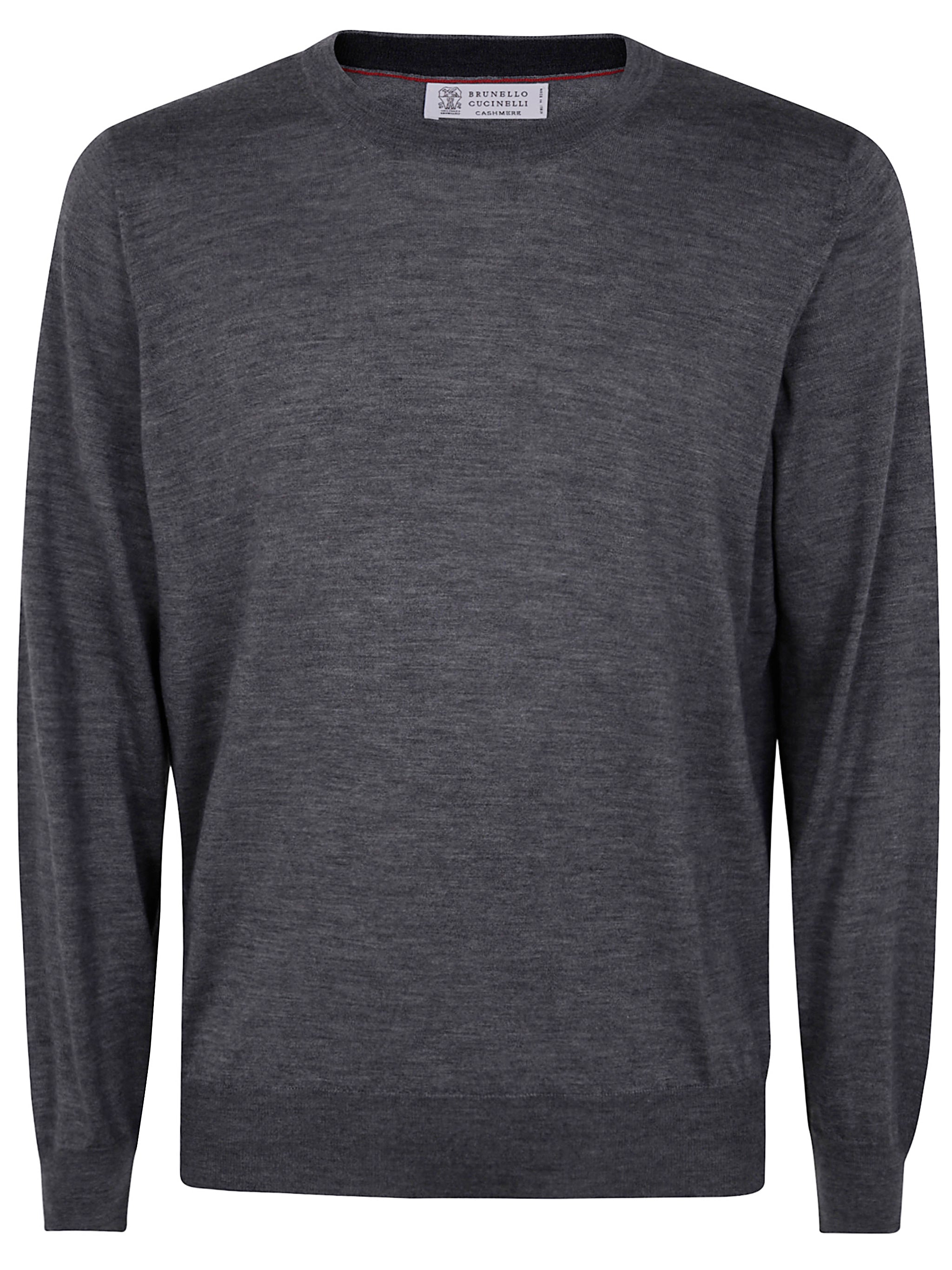 BRUNELLO CUCINELLI Classic Round Neck Sweater for Men