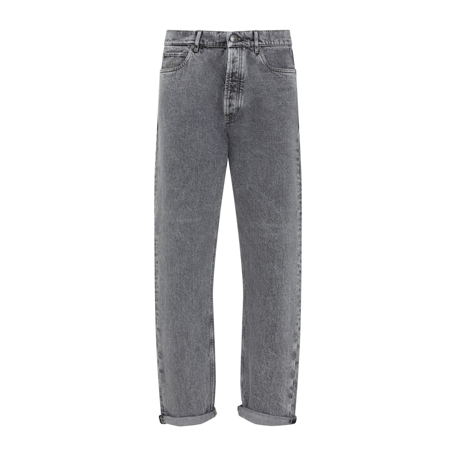 BRUNELLO CUCINELLI Stylish Cotton Jeans for Men - FW25 Collection