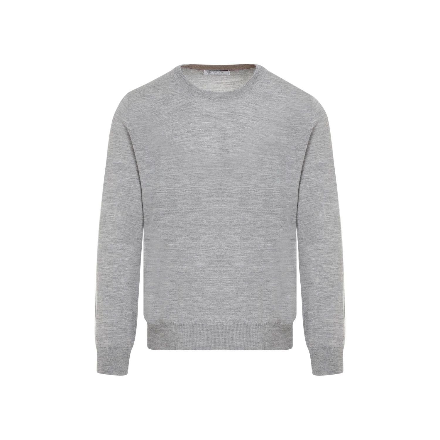 BRUNELLO CUCINELLI Luxurious Wool and Cashmere Sweater for Men - FW24