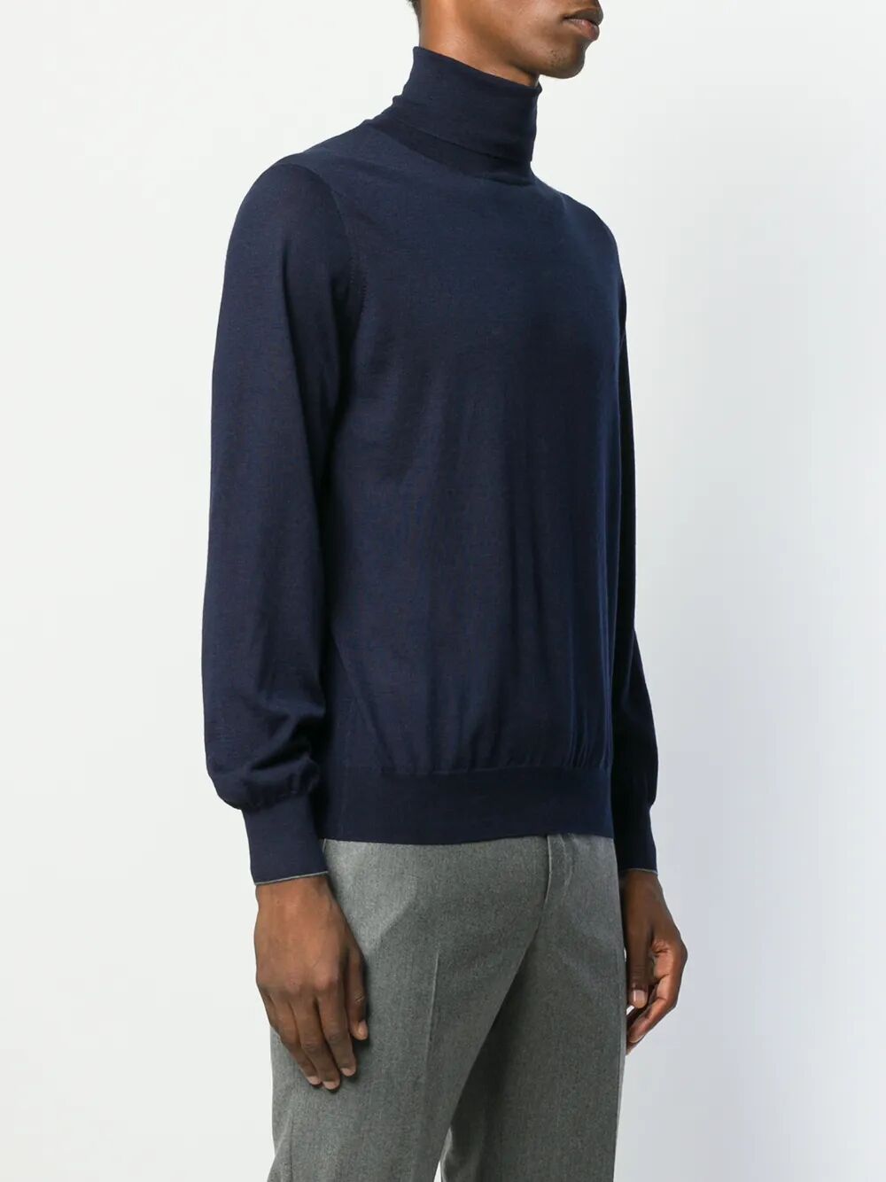 BRUNELLO CUCINELLI Men's Wool Turtle Neck Pullover