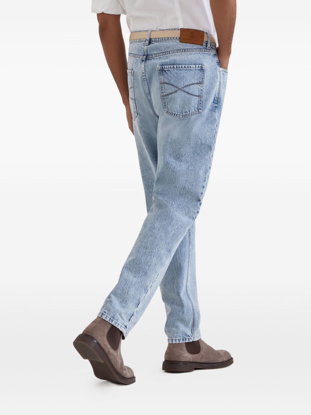 BRUNELLO CUCINELLI Classic Denim Cotton Jeans for Men - FW25
