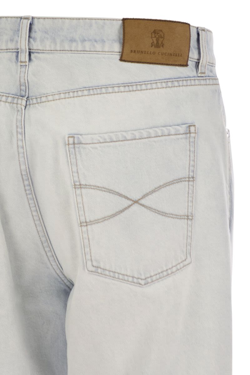 BRUNELLO CUCINELLI Iconic Fit Five-Pocket Denim Trousers