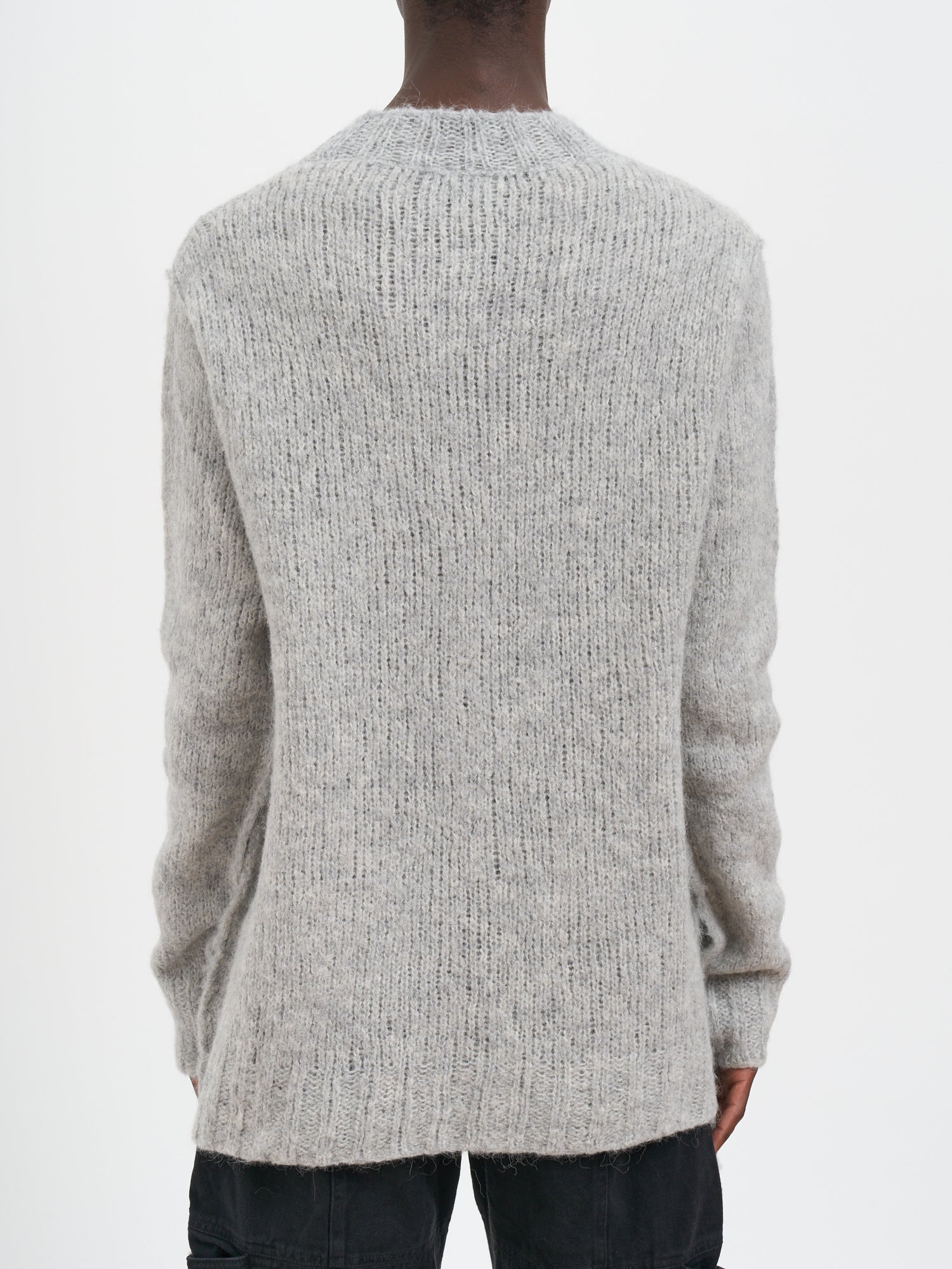 ANDREA YA'AQOV Men's Crew Neck Sweater - Medium