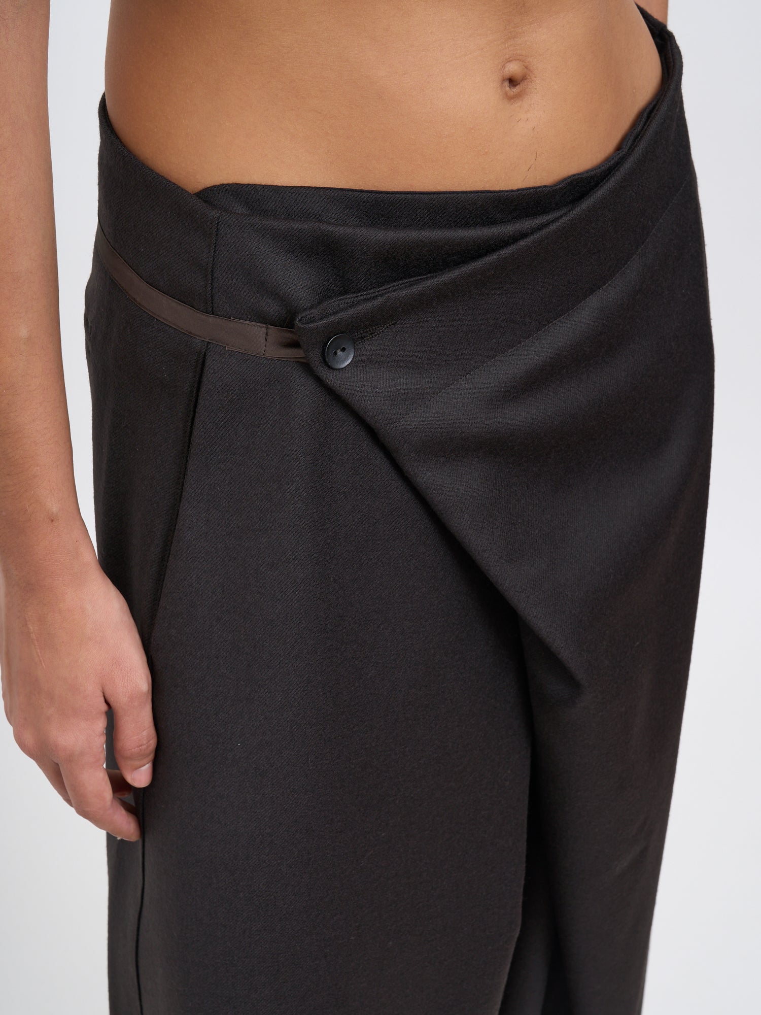 ANDREA YA'AQOV Wool Trouserskirt Culottes - Size S