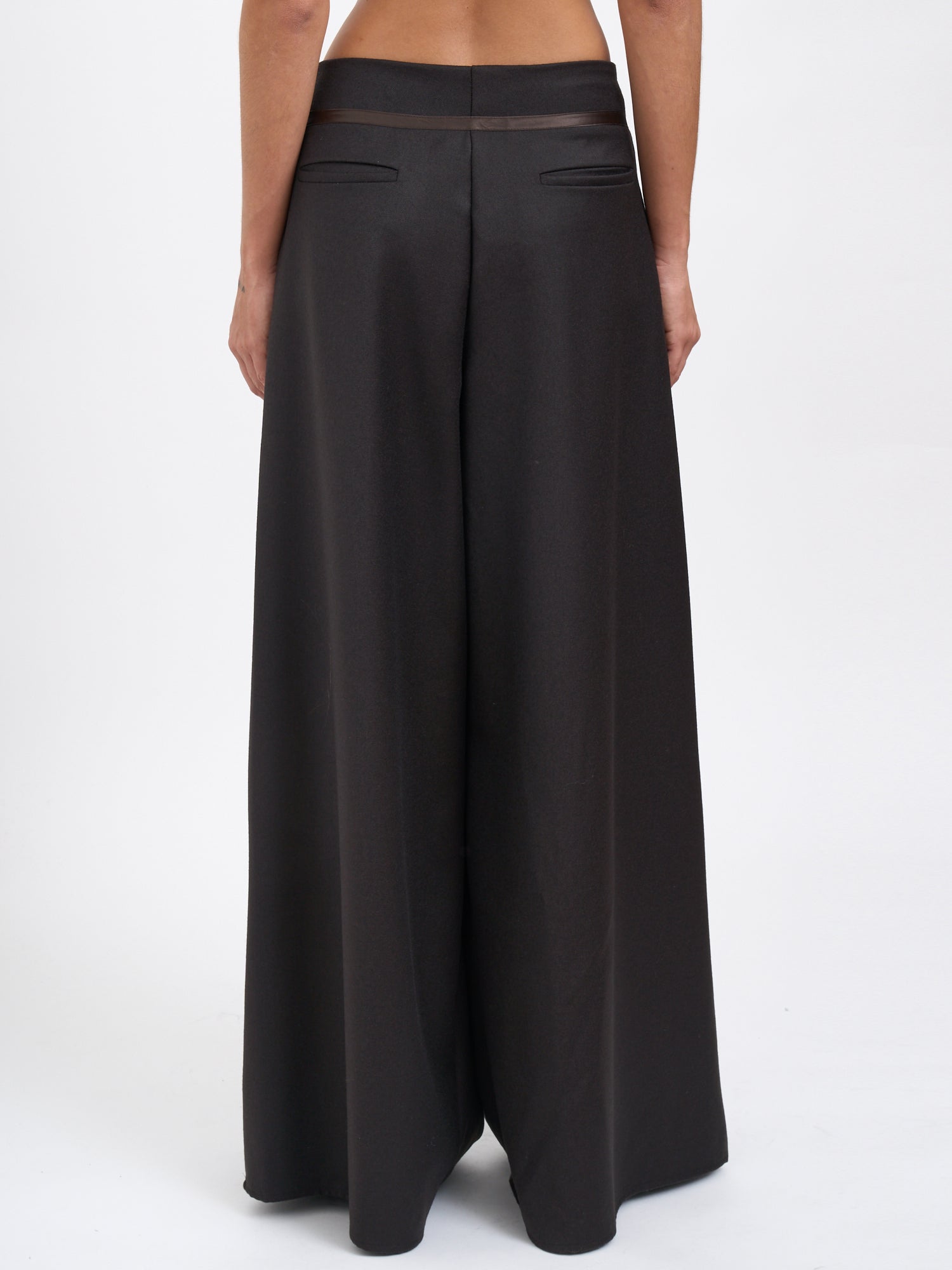 ANDREA YA'AQOV Wool Trouserskirt Culottes - Size S