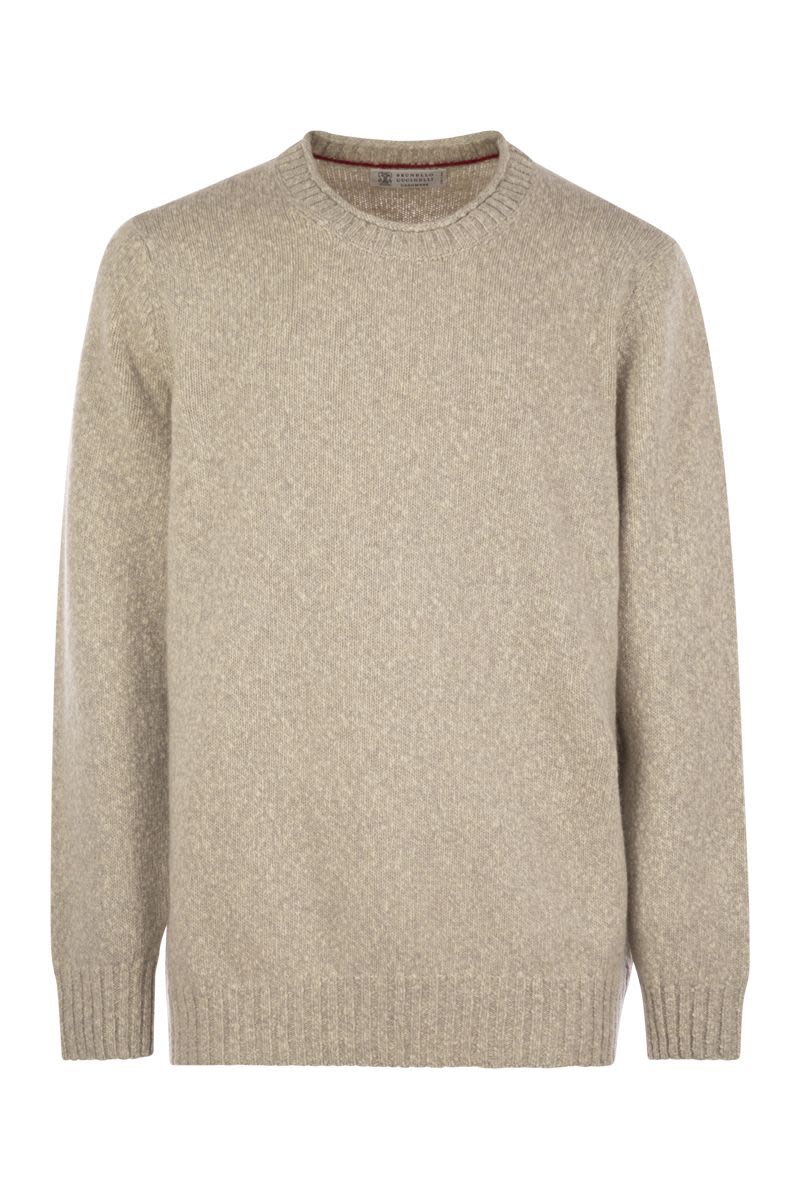 BRUNELLO CUCINELLI Buttoned Crewneck Sweater