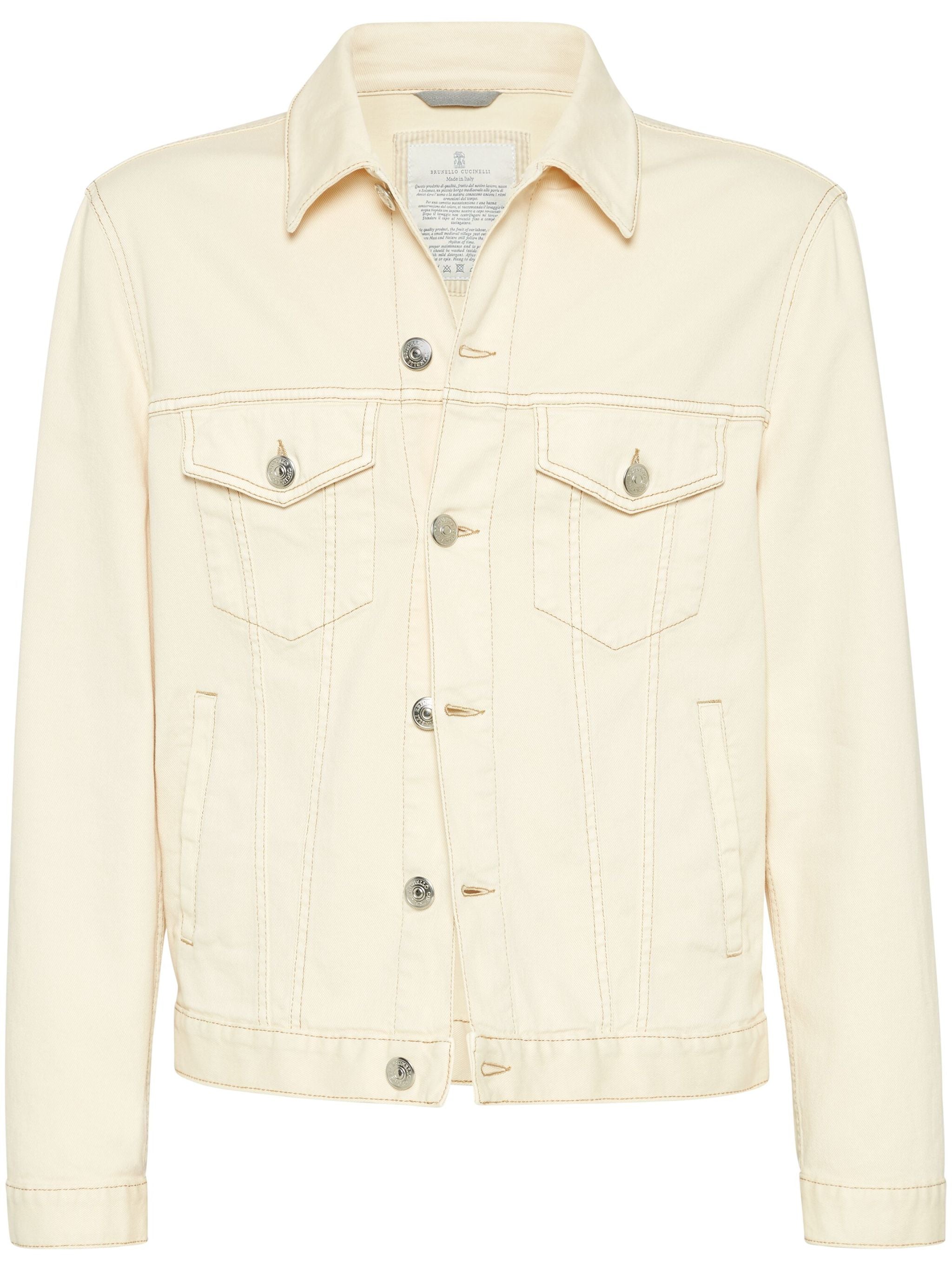 BRUNELLO CUCINELLI Four-Pocket Cotton Jacket for Men - FW25 Collection