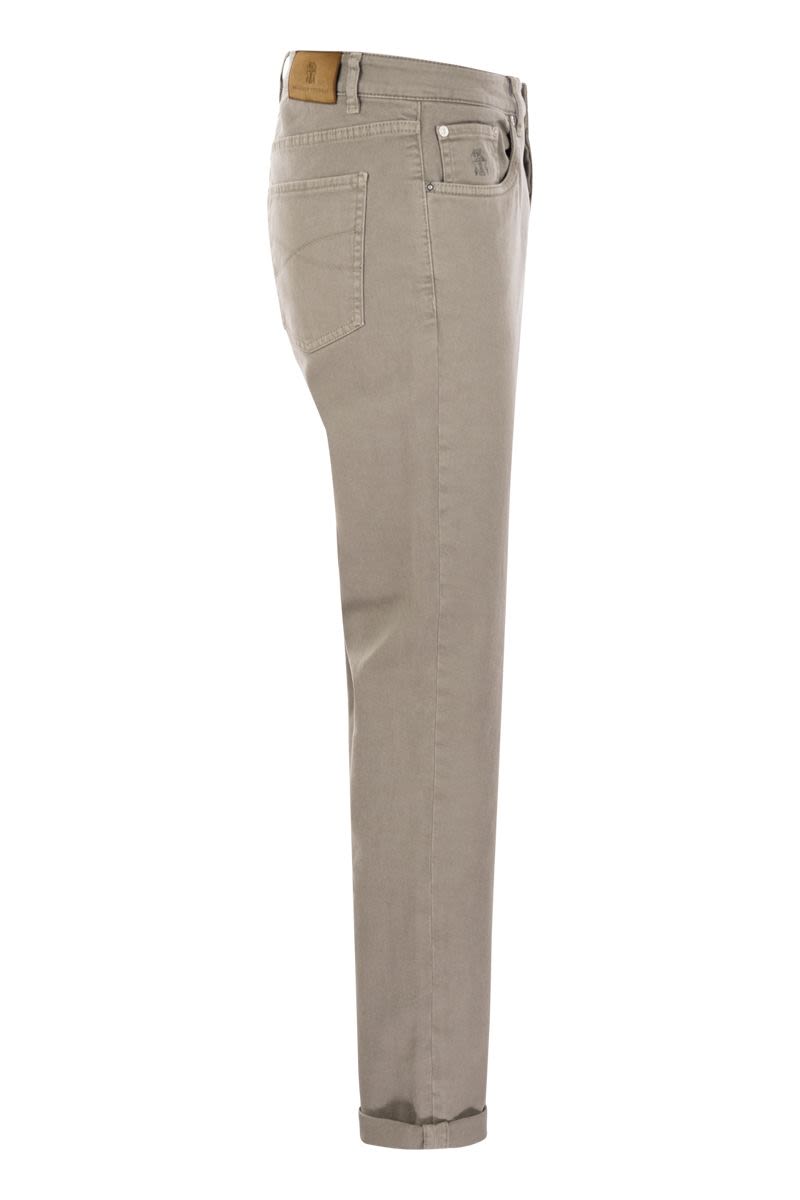 BRUNELLO CUCINELLI Traditional Fit Five-Pocket Trousers