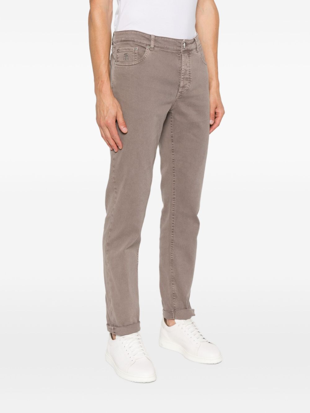 BRUNELLO CUCINELLI Classic Cotton Trousers for Men - Perfect Fit