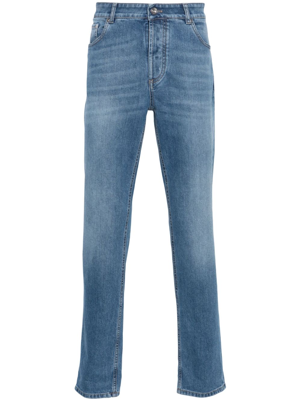 BRUNELLO CUCINELLI Slim Cut Wash Denim Jeans