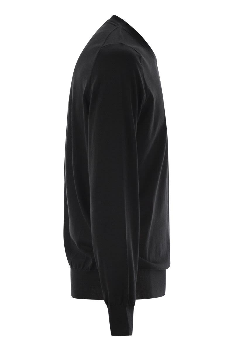 BRUNELLO CUCINELLI Men's Lightweight Cotton Sweater