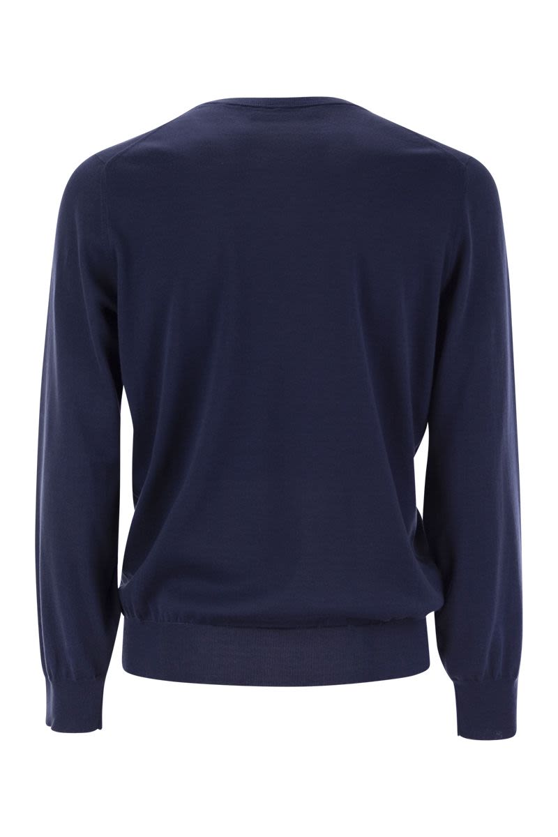 BRUNELLO CUCINELLI Lightweight Cotton Sweater for Men