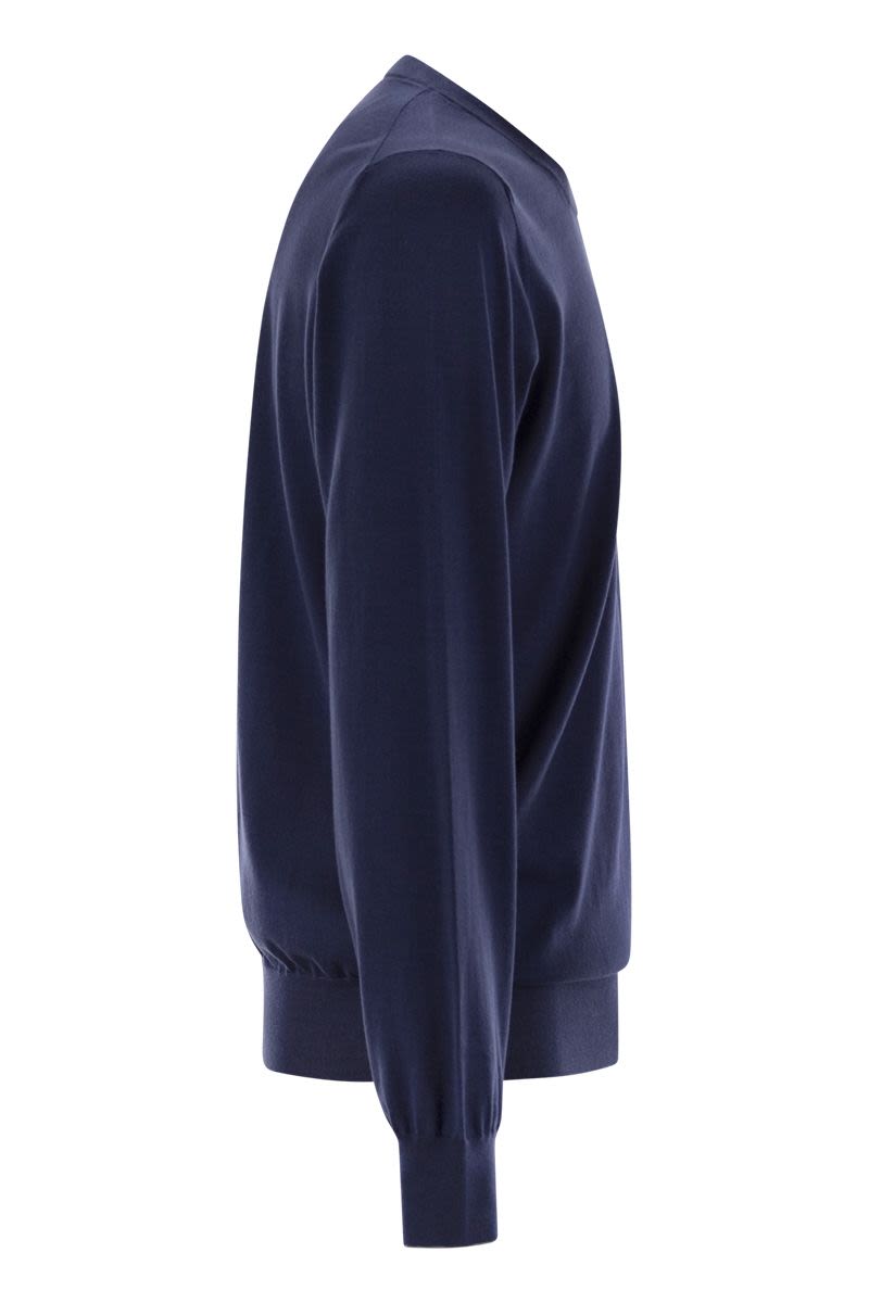 BRUNELLO CUCINELLI Lightweight Cotton Sweater for Men