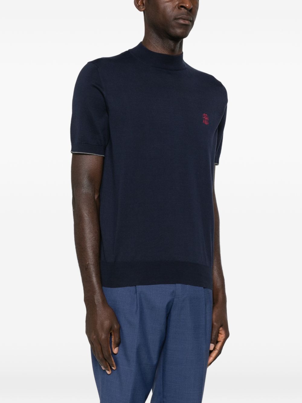 BRUNELLO CUCINELLI Premium Cotton Sweater for Men - Spring/Summer Collection