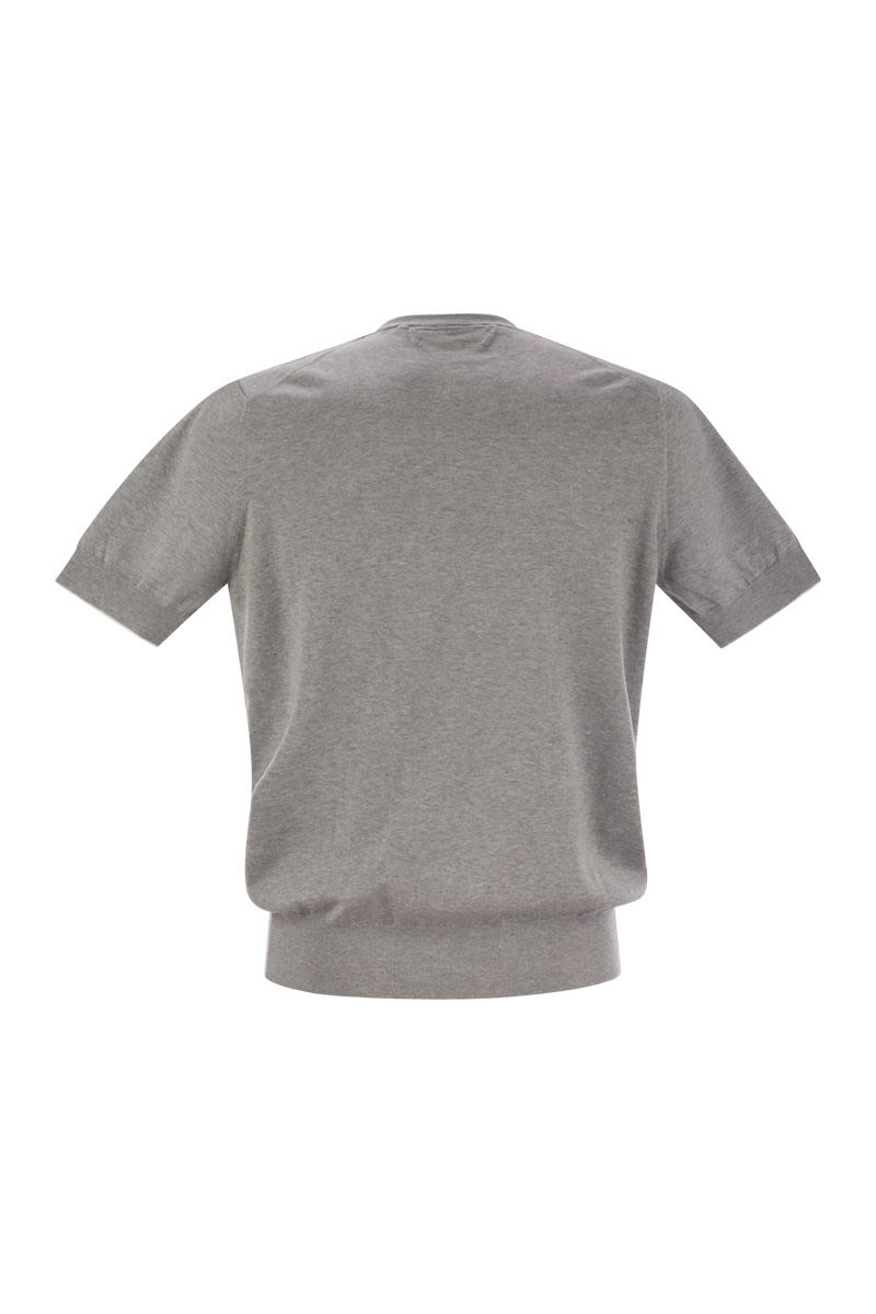 BRUNELLO CUCINELLI Short-Sleeved Cotton T-Shirt