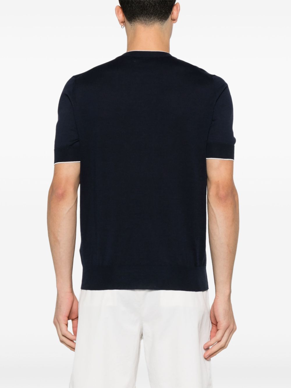 BRUNELLO CUCINELLI Short-Sleeved Cotton T-Shirt