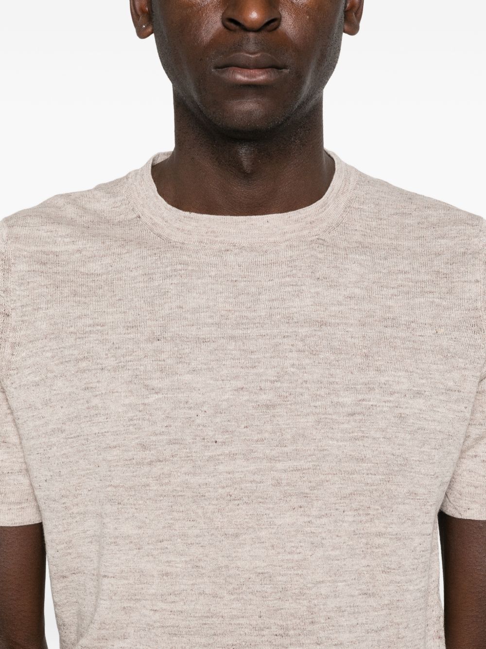 BRUNELLO CUCINELLI Linen Blend Sweater for Men - SS26 Collection